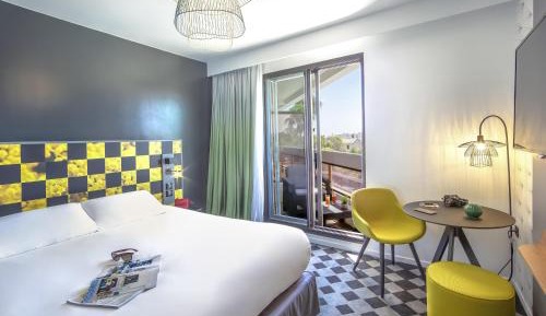 Junior Suite with balcony - One Double Bed and One Sofa Bed