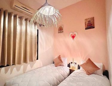 Twin Room with City View