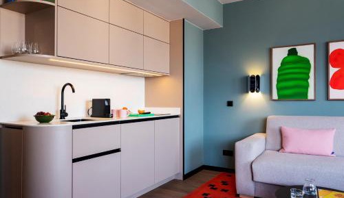 One-Bedroom Apartment with Terrace and Sofa Bed