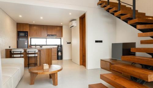 Studio with Balcony