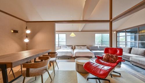 Room with Tatami Area and Private Hot Spring Bath - Yuzuriha