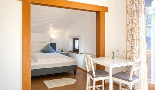 One-Bedroom Apartment with Balcony and Mountain View  