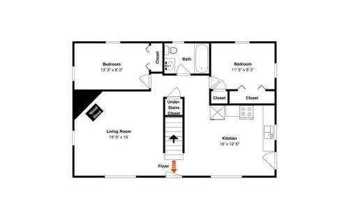 Three-Bedroom House