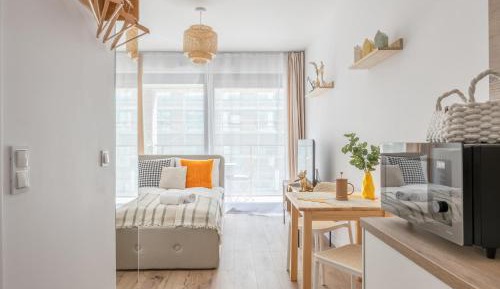 Studio with Balcony