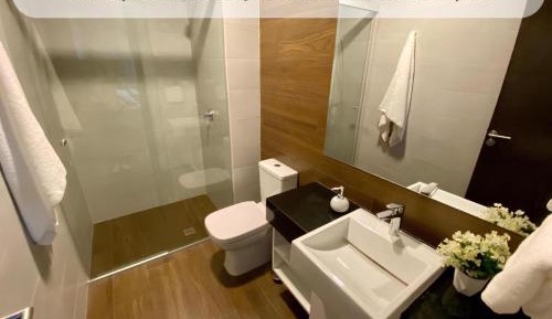 Deluxe One-Bedroom Apartment with City View