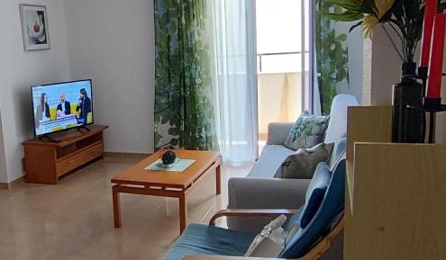 Two-Bedroom Apartment with Terrace and Sea View