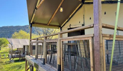  Eco Lodge Verdon with lake view (no toilets) - 2 bedrooms - 2/4 persons