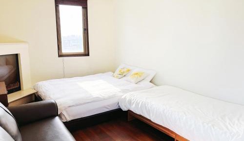 Family Room with Shared Bathroom