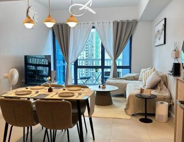 One-Bedroom Apartment with Balcony and City View