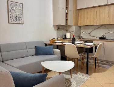 Two-Bedroom Apartment with Balcony and Terrace