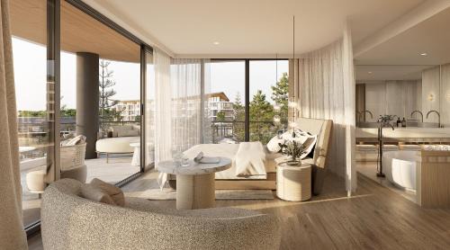 Junior Corner Suite with King Bed