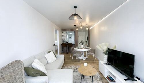 Two-Bedroom Apartment with Balcony
