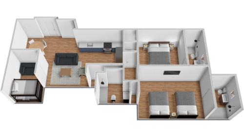 Three-Bedroom Premium Apartment