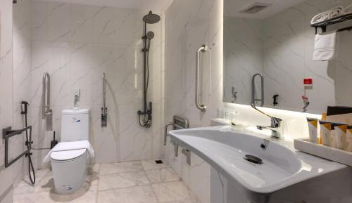 King Room with Roll-In Shower - Disability Access