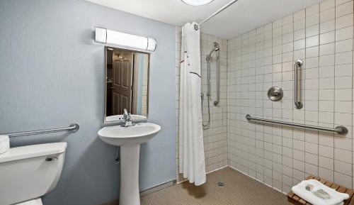 Standard Room with Two Double Beds Poolside Disability Access Smoke Free