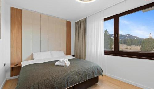 One-Bedroom Apartment with Balcony and Mountain View  