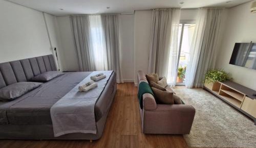 Studio with Balcony