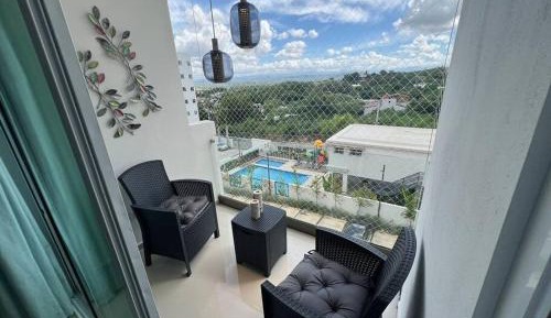 Three-Bedroom Apartment with Balcony