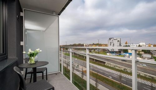 Studio with Balcony