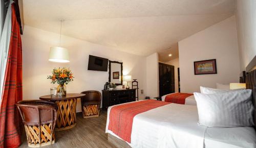 Deluxe Double Room with Two Double Beds - Non-Smoking