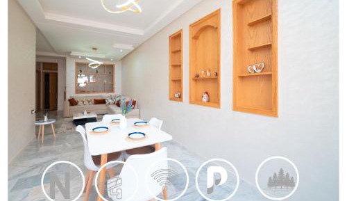 Three-Bedroom Premium Apartment with Balcony