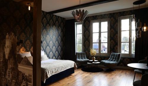 Deluxe kamer met uitzicht op tuin