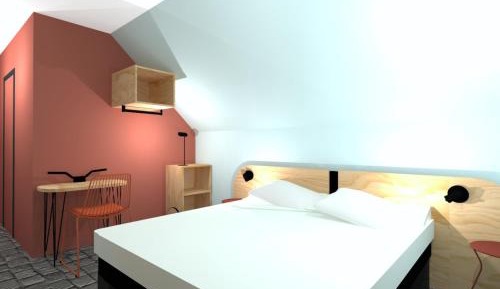 Standard Double Room - Non Smoking -  Street Side