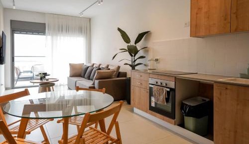 Three-Bedroom Apartment with Balcony