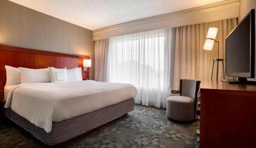 King Room with Sofa Bed and Roll-in Shower - Mobility Accessible