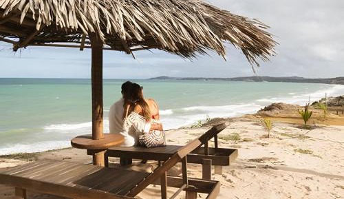 Deluxe Double Room with Side Sea View