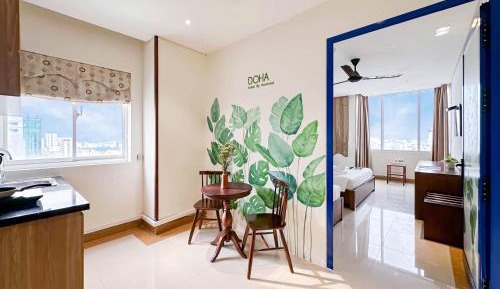One-Bedroom Apartment with City View