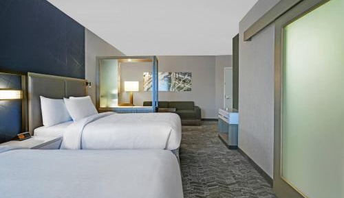 Queen Suite  - Mobility /Hearing Accessible with Roll-In Shower