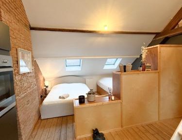 Open Penthouse with Two Bedrooms and Terrace