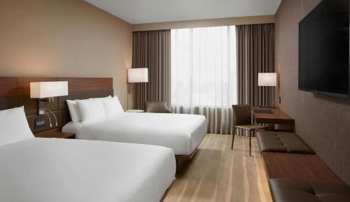 Standard Queen Room with Two Queen Beds and City View