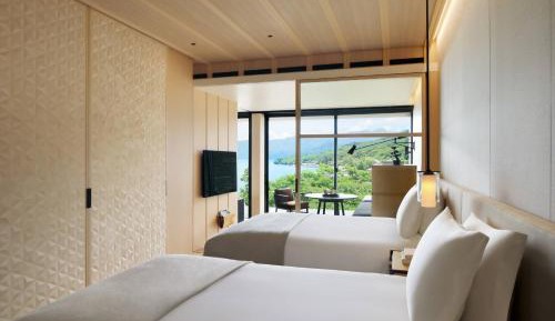 Lake Chuzenji View, Guest room, 2 Double, Balcony