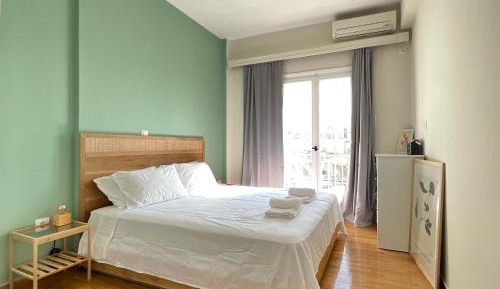 Two-Bedroom Apartment with Balcony and Terrace