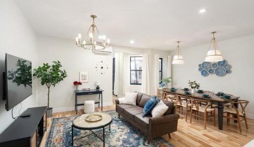 Three-Bedroom Premium Apartment with Balcony