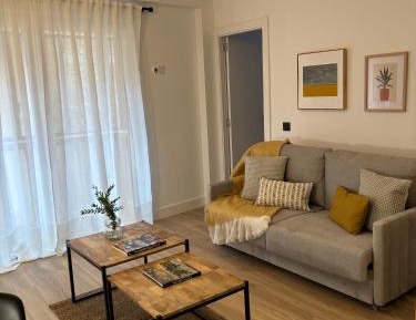 Deluxe One-Bedroom Apartment with City View