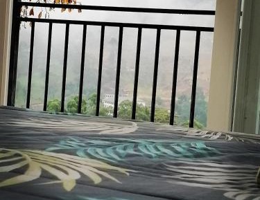 Family Room with Mountain View
