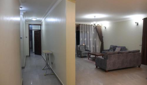 Three-Bedroom Apartment with Lake View