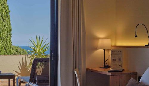 Deluxe Double Room with large Terrace and Sea View