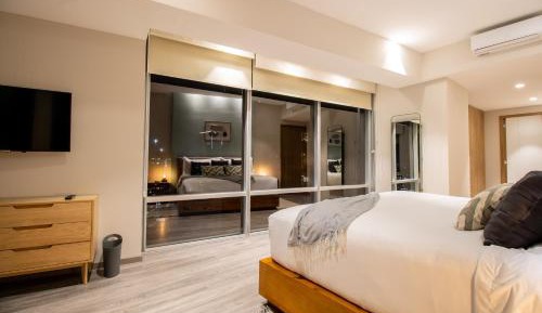 Deluxe Apartment, 2 Bedrooms, A/C, City views