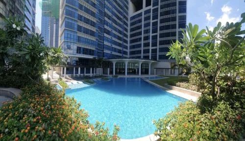 Two-Bedroom Apartment with Pool View