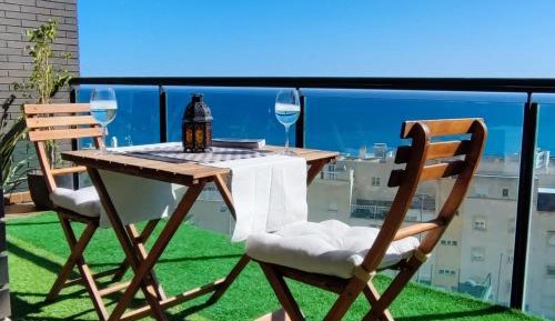 Two-Bedroom Apartment with Terrace and Sea View