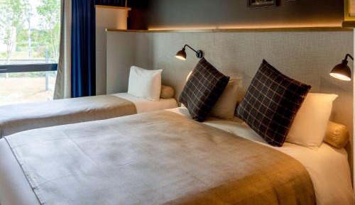Standard Room with One Double Bed and Three Single Beds