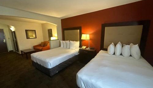 Room with Two Double Beds and Sofa Bed - Non-Smoking