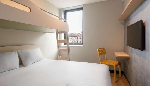 Triple Room with One Double Bed and One Bunk Bed