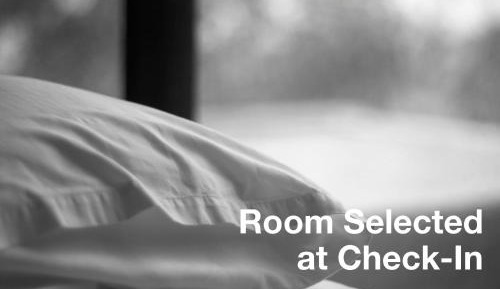 Room Selected at Check In