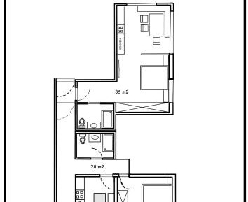Two-Bedroom Studio Apartment