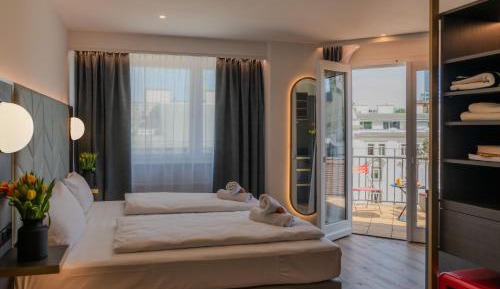 Studio with Balcony